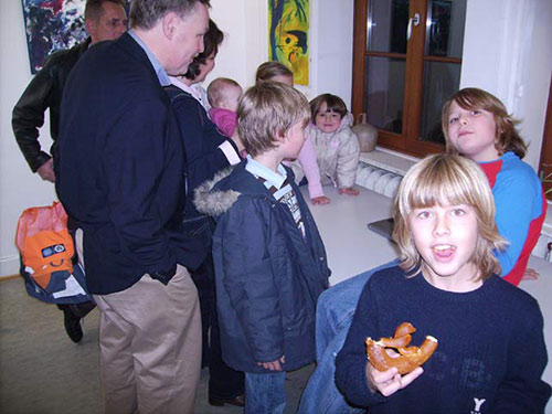 Vernissage der Ausstellung "Moderne Junge Kunst" 2006
